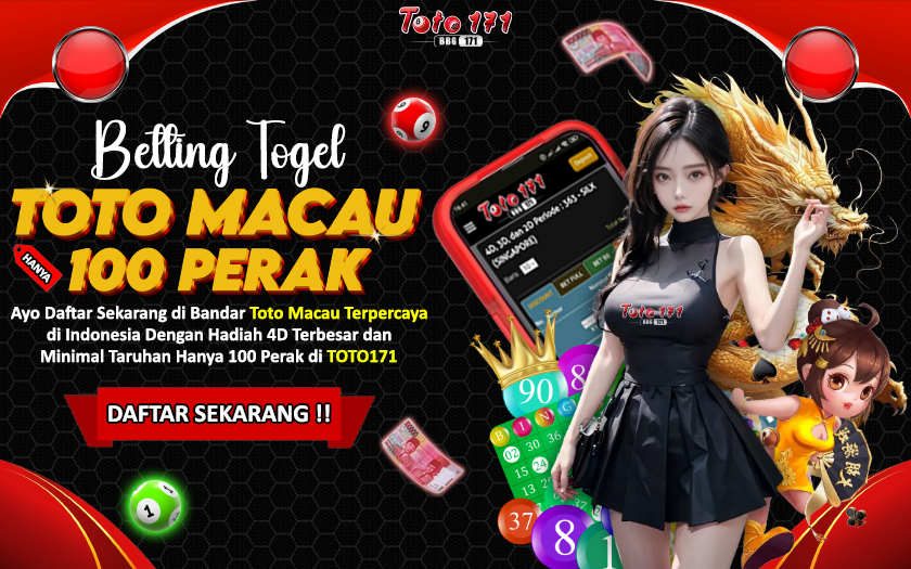 situs bet togel 100 perak toto171